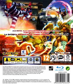 Super Street Fighter IV - Box - Back Image