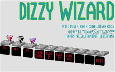 Dizzy Wizard - Screenshot - Game Title Image