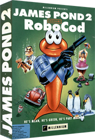 James Pond 2: Codename: RoboCod - Box - 3D Image