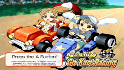 Family Go-Kart Racing - Screenshot - Game Title Image