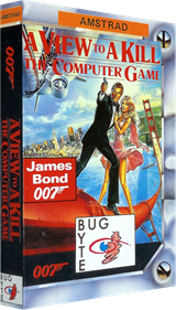 A View to a Kill: The Computer Game - Box - 3D Image