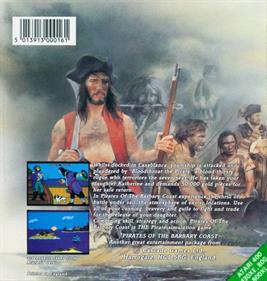Pirates of the Barbary Coast - Box - Back Image