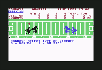 Computer Football Strategy - Screenshot - Gameplay Image