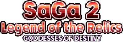 SaGa 2: Hihou Densetsu: Goddess of Destiny - Clear Logo Image
