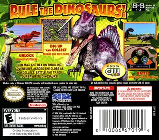 Dinosaur King - Box - Back Image