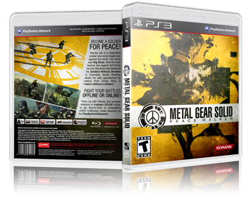 Metal Gear Solid: Peace Walker HD Edition - Box - 3D Image