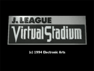J.League Virtual Stadium - Screenshot - Game Title Image