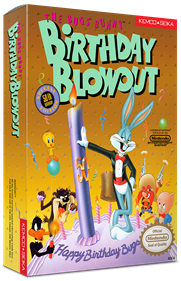 The Bugs Bunny Birthday Blowout - Box - 3D Image