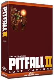 Pitfall II: Lost Caverns - Box - 3D Image