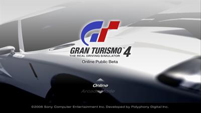 Gran Turismo 4: Online Public Beta - Screenshot - Game Title Image
