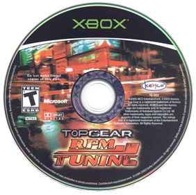 Top Gear: RPM Tuning  - Disc Image