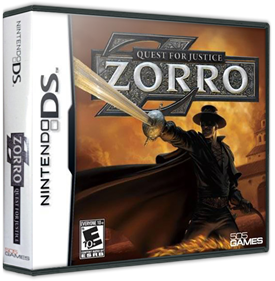 Zorro: Quest for Justice - Box - 3D Image