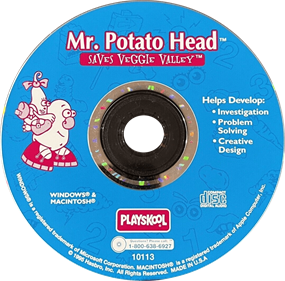 Mr. Potato Head Saves Veggie Valley - Disc Image