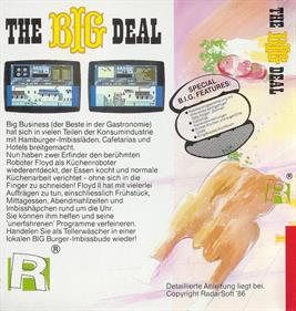 The Big Deal - Box - Back Image