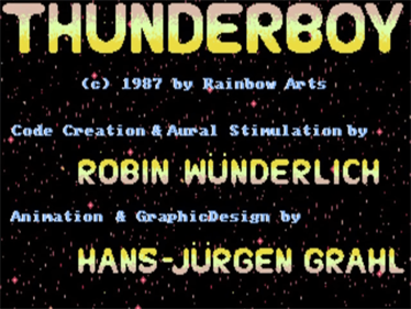 Thunder Boy - Screenshot - Game Title Image