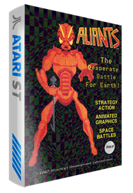 Aliants: The Desperate Battle for Earth! - Box - 3D Image