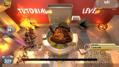 ATTACK OF THE EVIL POOP - Screenshot - Gameplay Image