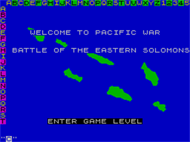 Pacific War - Screenshot - Game Title Image