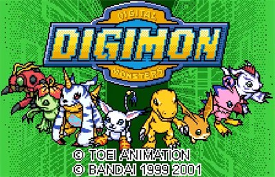 Digimon: Anode Tamer & Cathode Tamer: Veedramon Version - Screenshot - Game Title Image
