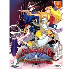 Saber Rider and the Star Sheriffs - Advertisement Flyer - Front Image