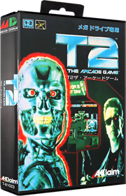 T2: The Arcade Game - Box - 3D Image