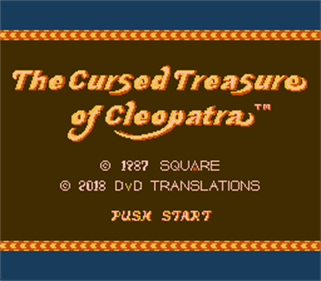 Cleopatra no Mahou - Screenshot - Game Title Image