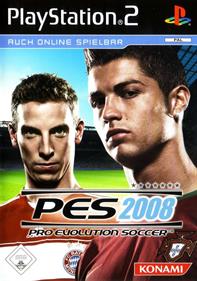 PES 2008: Pro Evolution Soccer - Box - Front Image