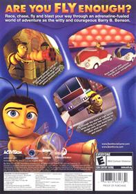 Bee Movie Game - Box - Back Image
