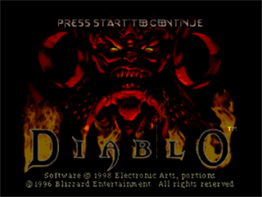 Diablo - Screenshot - Game Title Image