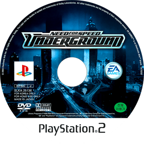 Need for Speed: Underground - Disc Image