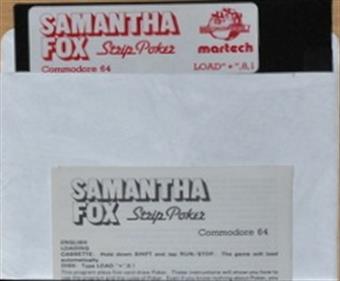 Samantha Fox Strip Poker - Disc Image