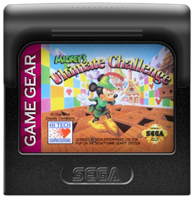 Mickey's Ultimate Challenge - Fanart - Cart - Front Image