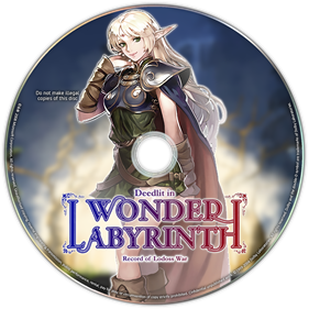 Record of Lodoss War: Deedlit in Wonder Labyrinth - Fanart - Disc Image