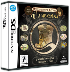Professor Layton and the Curious Village - Box - 3D Image
