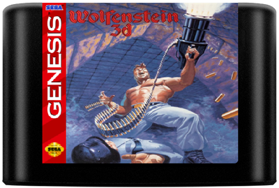 Wolfenstein 3D - Cart - Front Image