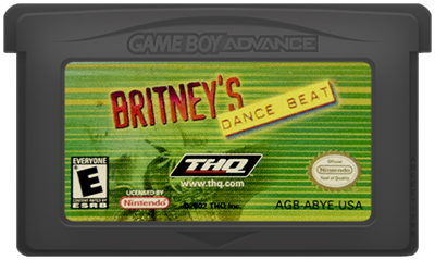 Britney's Dance Beat - Cart - Front Image