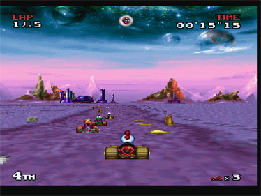 Atari Karts - Screenshot - Gameplay