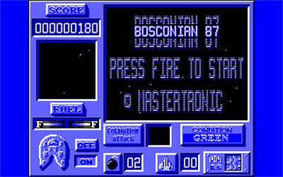 Bosconian '87 - Screenshot - Game Select