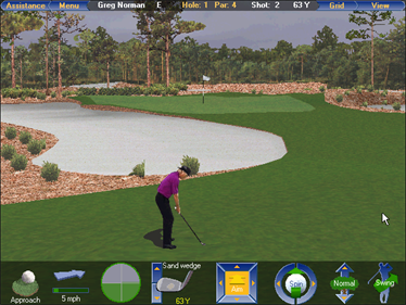 Greg Norman Ultimate Challenge Golf - Screenshot - Gameplay Image