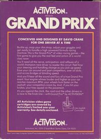 Grand Prix - Box - Back Image
