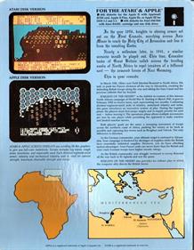 Knights of the Desert: The North African Campaign of 1941-43 - Box - Back Image