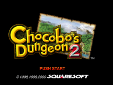 Chocobo's Dungeon 2 - Screenshot - Game Title Image