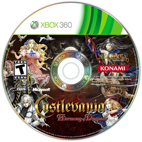 Castlevania: Harmony of Despair - Fanart - Disc Image