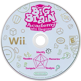 Big Brain Academy: Wii Degree - Disc Image