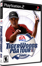 Tiger Woods PGA Tour 2001 - Box - 3D Image