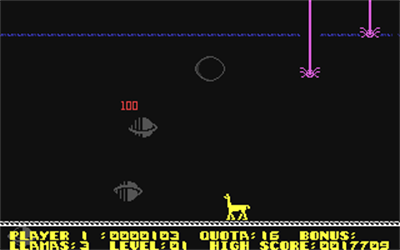 Metagalactic Llamas: Battle at the Edge of Time - Screenshot - Gameplay Image