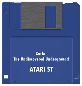 Zork: The Undiscovered Underground - Fanart - Disc Image