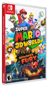 Super Mario 3D World + Bowser's Fury - Box - 3D Image