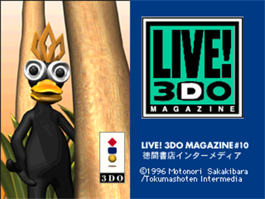 Live! 3DO Magazine CD-ROM #10 - Screenshot - Game Title Image