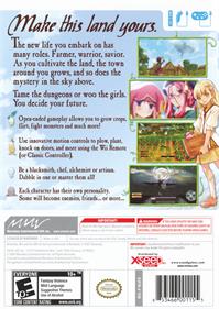 Rune Factory: Frontier - Box - Back Image